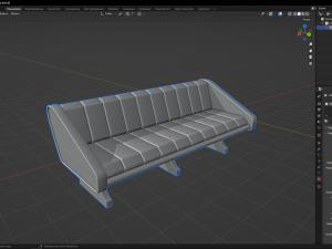 Sofa 3D मॉडल