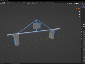Road Barrier 3D 모델