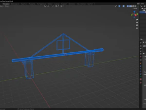 Road Barrier 3D Model