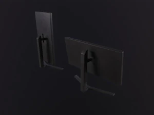 Basic PC Monitor 3D Model