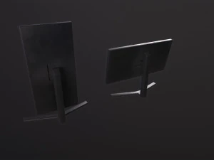 Basic PC Monitor 3D Model