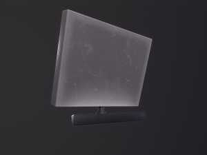 Monitor with heart rate 3Dモデル