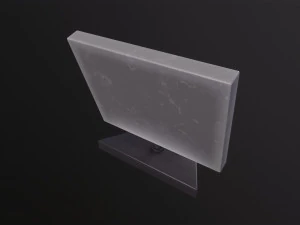 Monitor with heart rate 3D Model