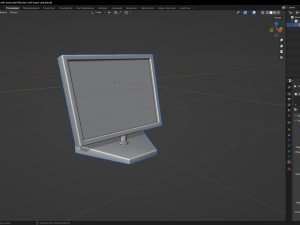Monitor with heart rate 3Dモデル