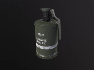 M18 Smoke Grenade 3D Model