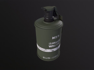 M18 Smoke Grenade Modèle 3D