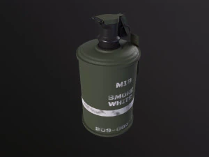 M18 Smoke Grenade 3D Model