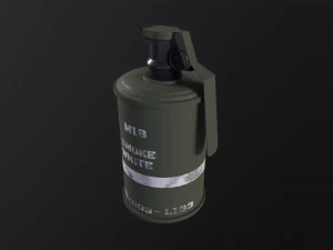 M18 Smoke Grenade 3D Model