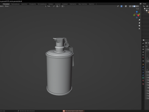 M18 Smoke Grenade Modèle 3D