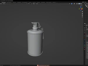 M18 Smoke Grenade 3D Model