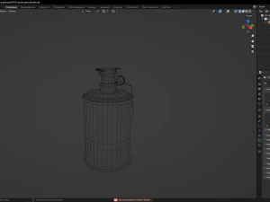 M18 Smoke Grenade 3D Model