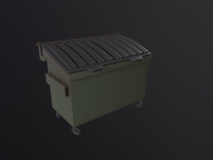 Trash Container Modelo 3D