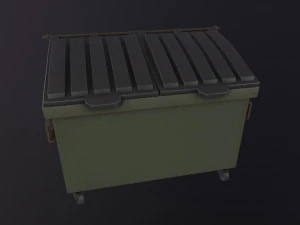 Recipiente de lixo Modelo 3D