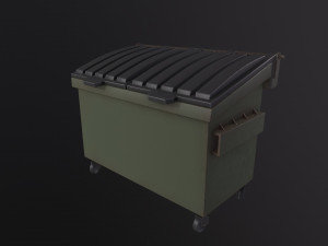 Trash Container 3D Model