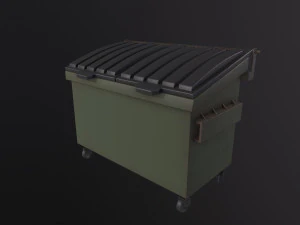 Recipiente de lixo Modelo 3D