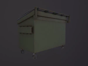 Recipiente de lixo Modelo 3D