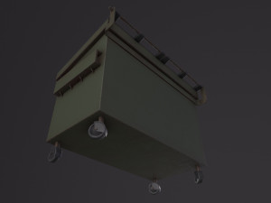 Trash Container 3D Model