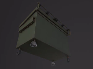 Recipiente de lixo Modelo 3D