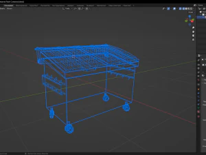 Recipiente de lixo Modelo 3D