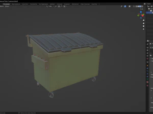 Recipiente de lixo Modelo 3D