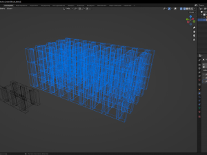 Cinder Blocks Model 3D