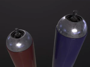 Bombes a&eacute;rosols Modèle 3D
