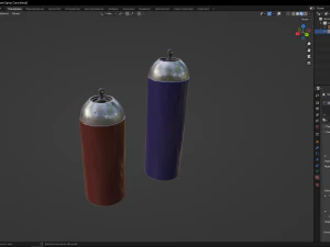 Bombes a&eacute;rosols Modèle 3D