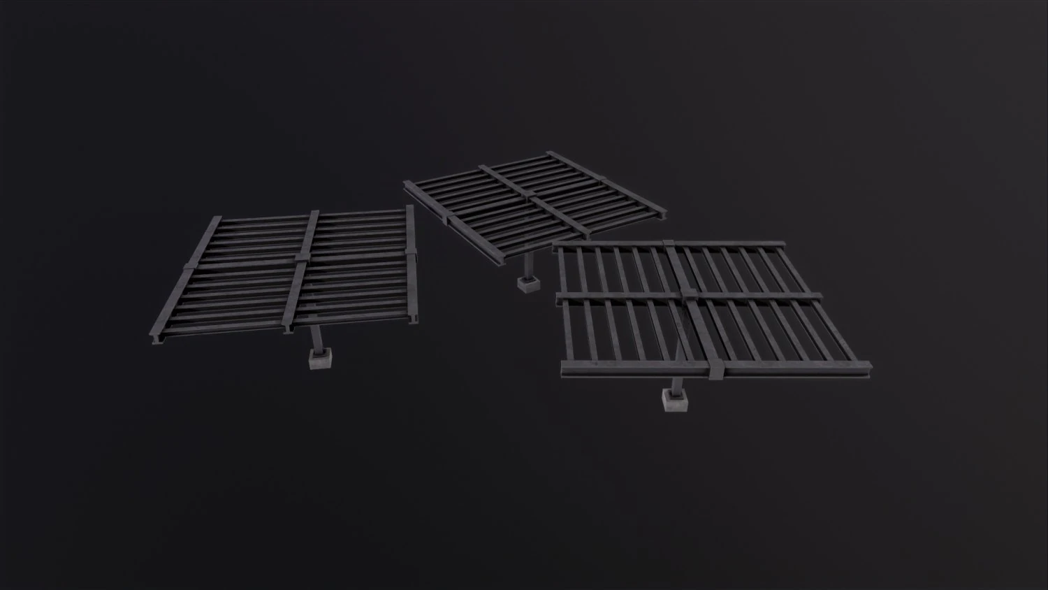 Construction steel beam 3D Model .c4d .max .obj .3ds .fbx .stl .blend