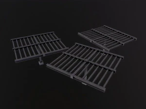 Construction steel beam 3D Model