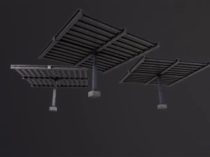 Construction steel beam 3D Model