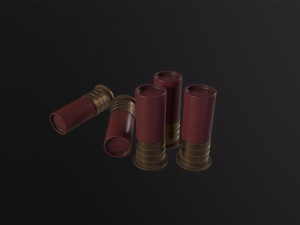 Shotgun shells 3D Model