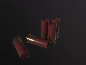 Cartuchos de espingarda Modelo 3D