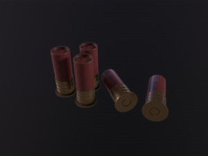 Shotgun shells 3D मॉडल