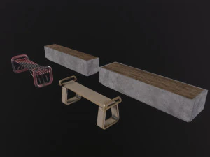 Bench 3D Model