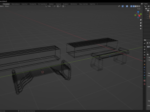 Bench 3Dモデル
