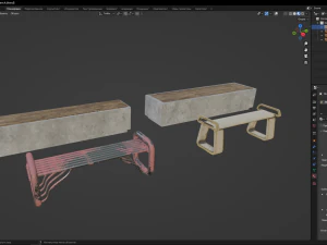 Bench 3D Model
