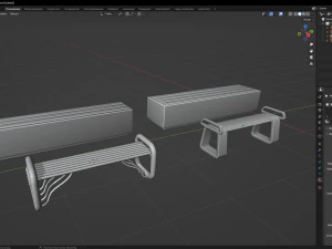Bench 3D Model