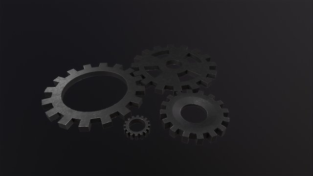 Gears 3Dモデル .c4d .max .obj .3ds .fbx .stl .blend
