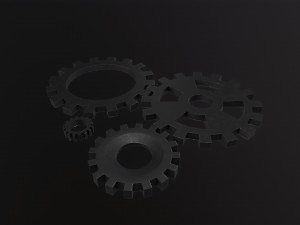 Gears 3Dモデル