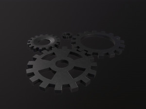 Gears 3Dモデル