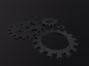 Gears 3Dモデル