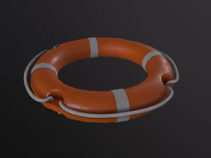 救命浮輪 3Dモデル