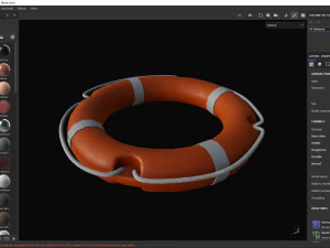 Lifebuoy 3D Model