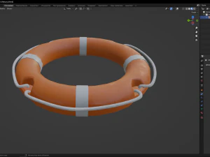 Lifebuoy 3D Model