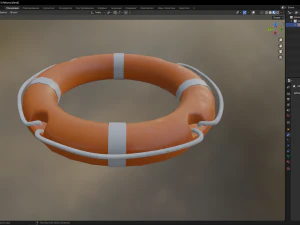 Lifebuoy 3D Model