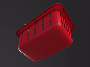 Shopping Basket 3D Model