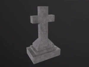 Gravestone 3D Model