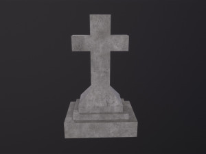 Gravestone 3D-Modell