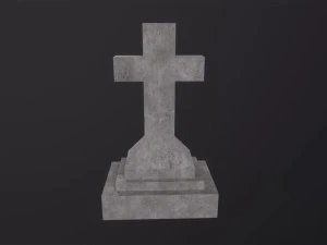 Gravestone 3D Model