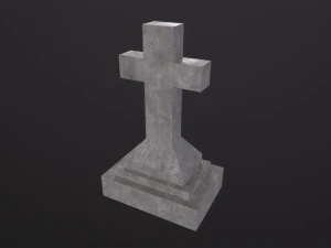 Gravestone 3D Model